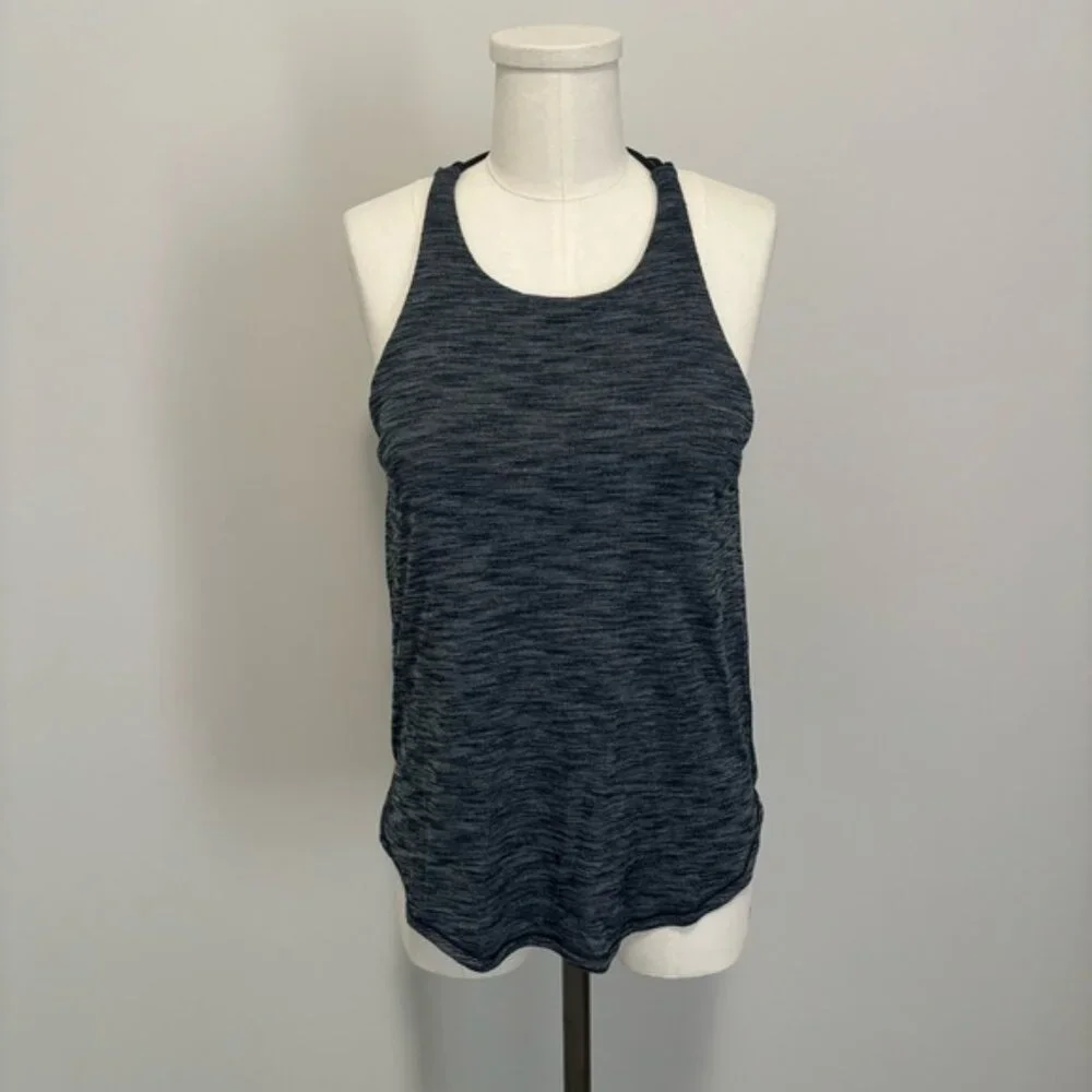 Lululemon Raise The Barre Tank Low Back Workout Tank Top With Sports Bra Size 6 - Picture 7 of 16